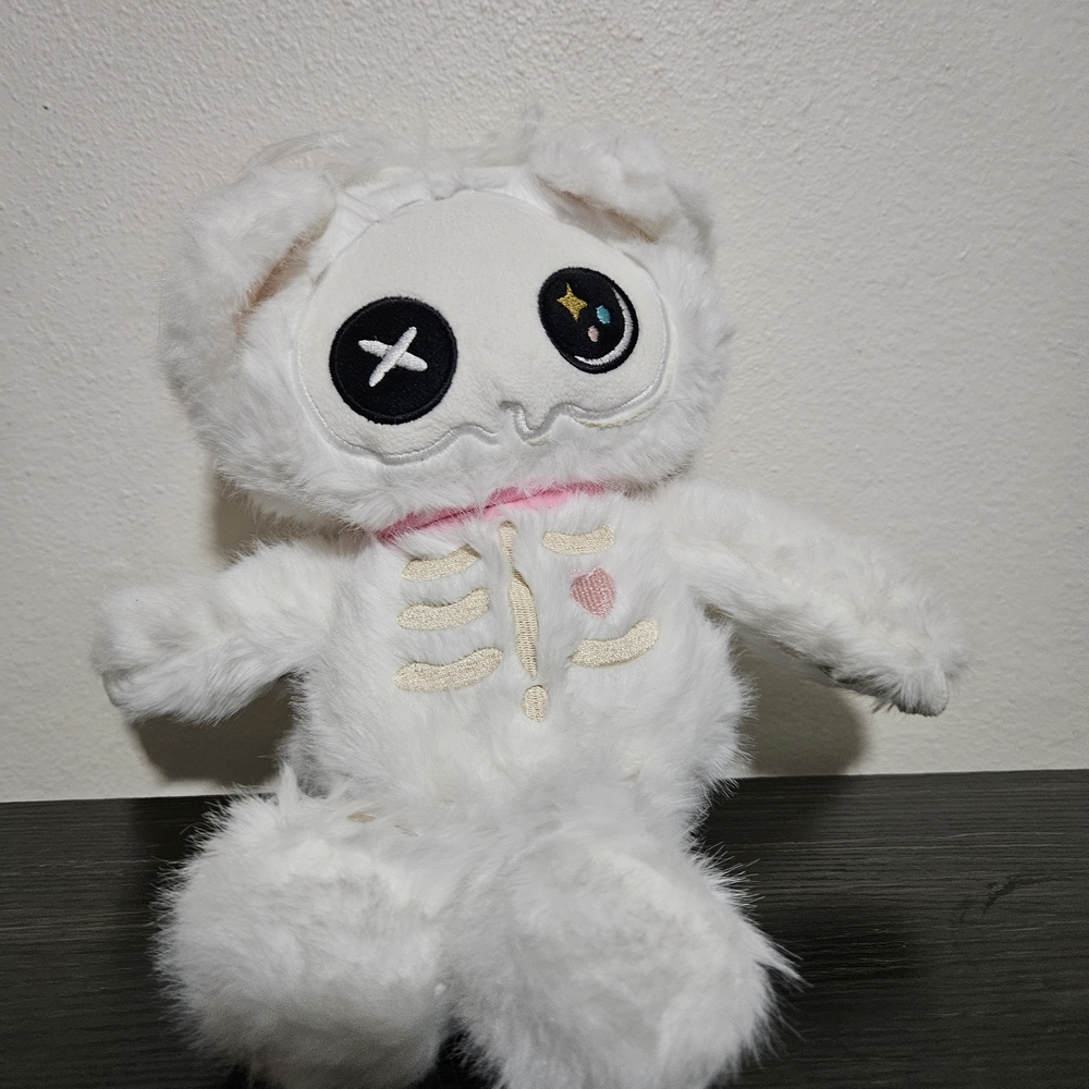 White Skeleton Plush Toy